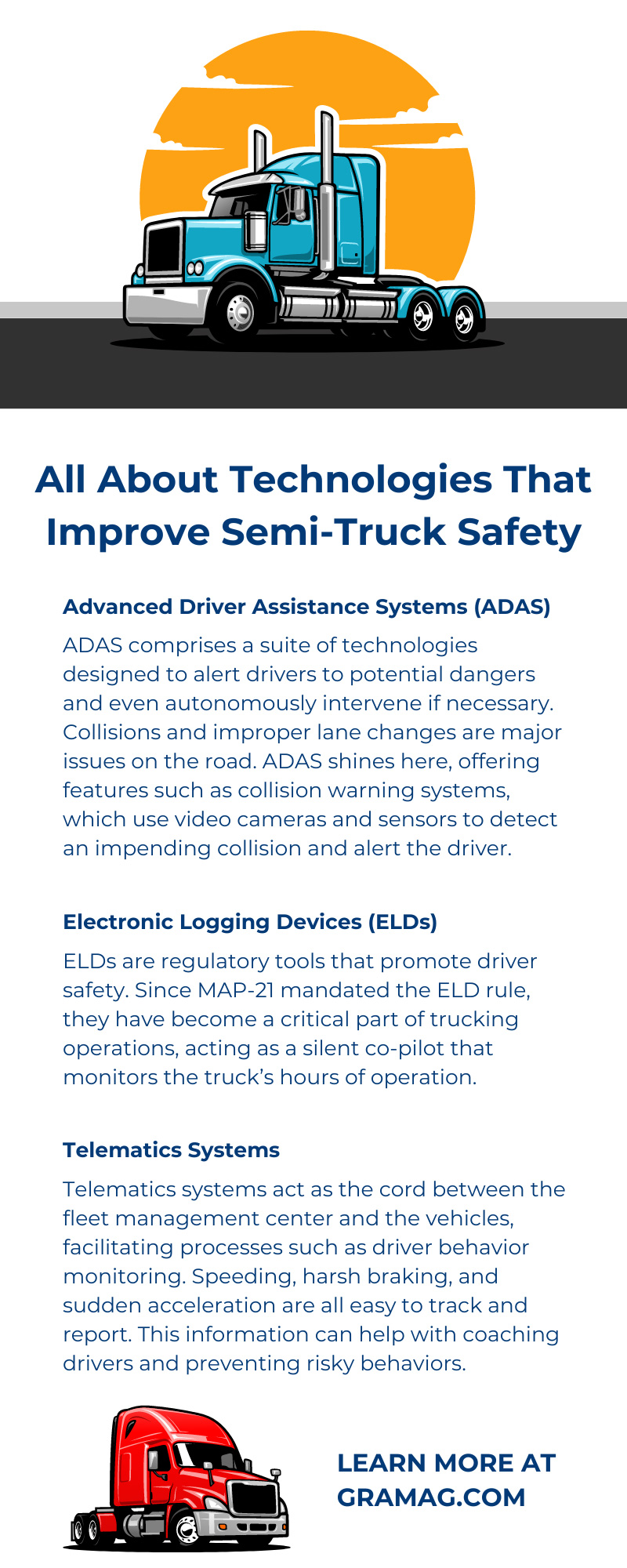 All About Technologies That Improve Semi-Truck Safety
