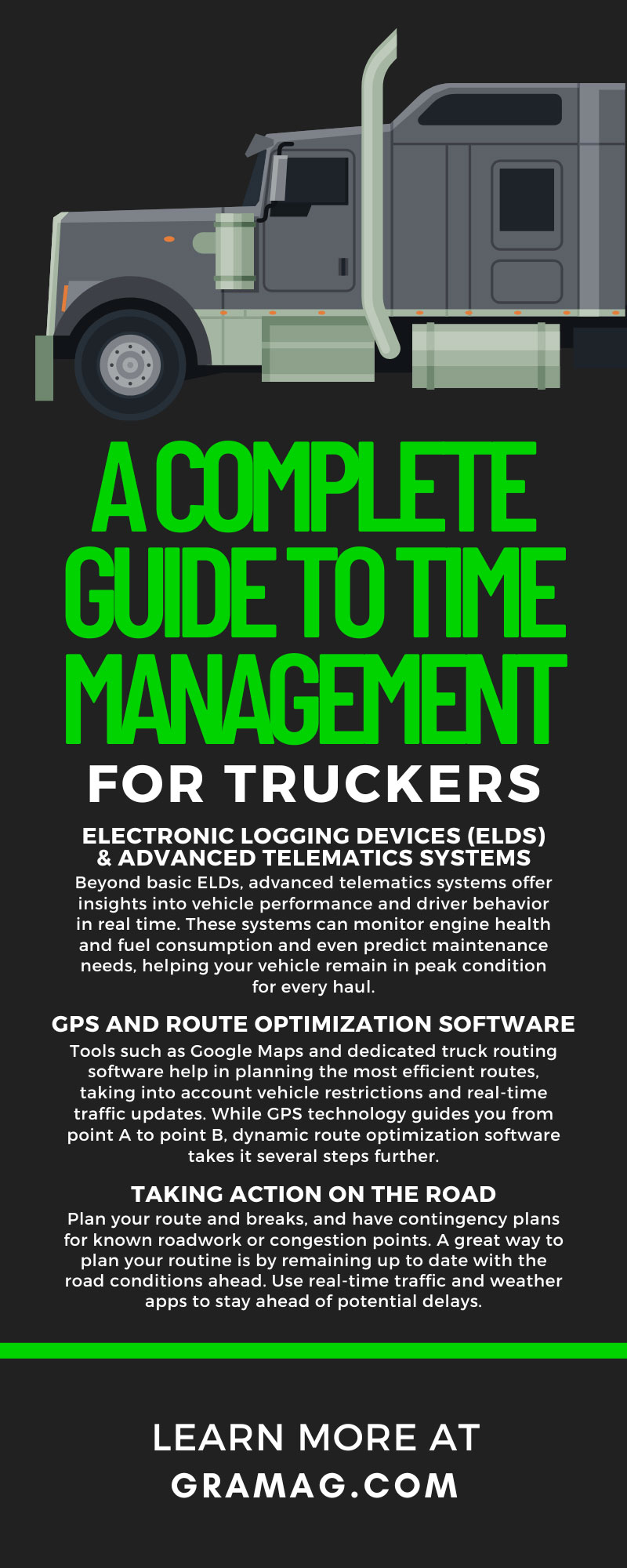 A Complete Guide to Time Management for Truckers